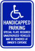 Massachusetts - Handicapped Parking MA1218
