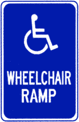 12 x18  Handicap - Wheelchair Ramp G-67 - image 1