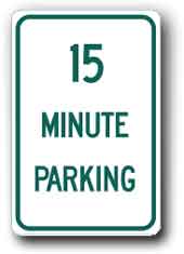 15 Minute Parking R-69C