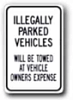 12 x18  Illegally Parked Vehicles ... G-116