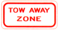 Tow Away Zone R7-201RA3 - image 1