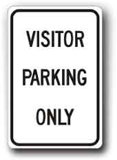 SD-G-27RA5 12 12 x18 Visitor Parking Only SD-G-27RA5 - image 1