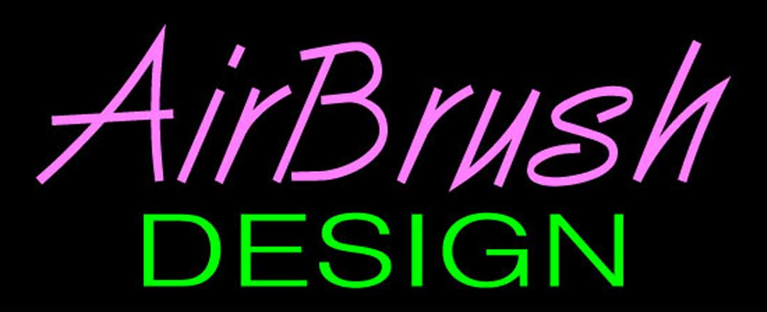 Airbrush Design Neon Sign : 164 10164 - image 1