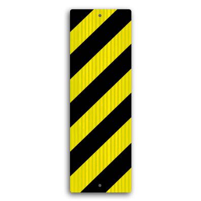 H.I. Reflective Right Hazard Marker Signs G-105RHIA - image 1