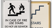 Stairs/Elevator Signs