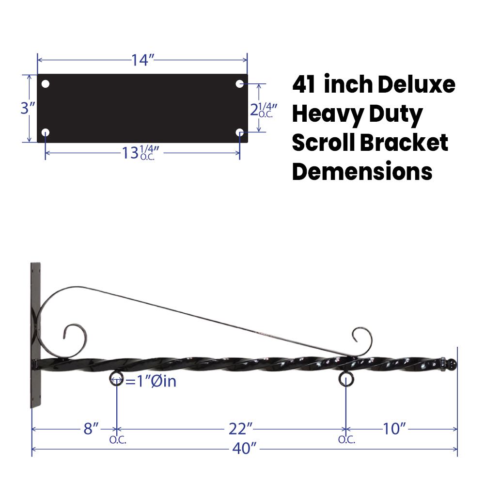 41  Deluxe Heavy Duty Scroll Bracket - KIT SD-DS41-Kit - image 4