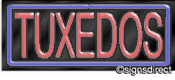 TUXEDOS Neon Sign : 306 306 - image 1