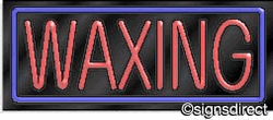 Waxing Neon Sign : 341 10341 - image 1