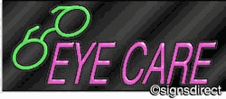 Eye Care Neon Sign w/Graphic : 239 10239 - image 1