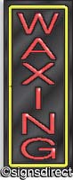 Waxing Neon Sign (vertical) : 337 10337 - image 1